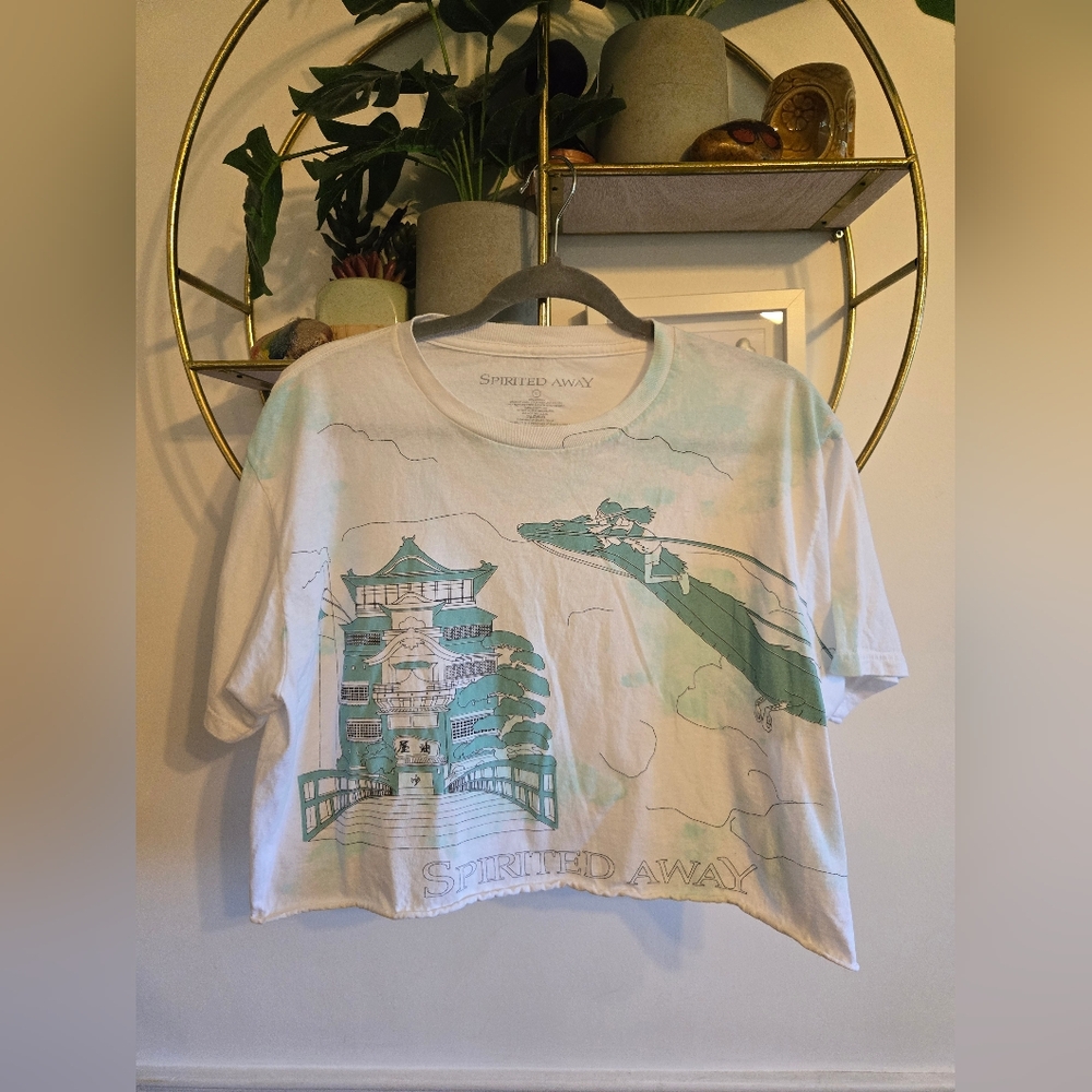 RARE Vintage Studio Ghibli Spirited Away Crop Top